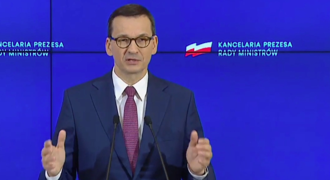 Konferencja premiera Mateusza Morawieckiego