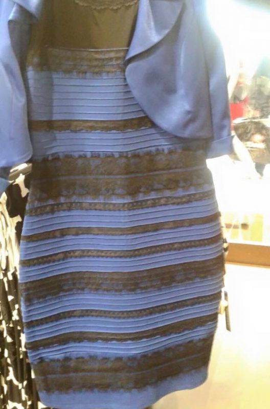 Jakie kolory są widoczne na sukience?