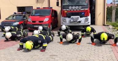 #GaszynChallenge - strażacy z gminy Podegrodzie
