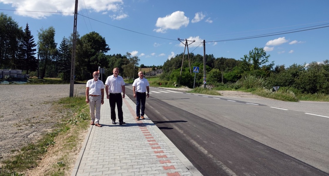 powiat - remonty dróg, także w gminie Podegrodzie