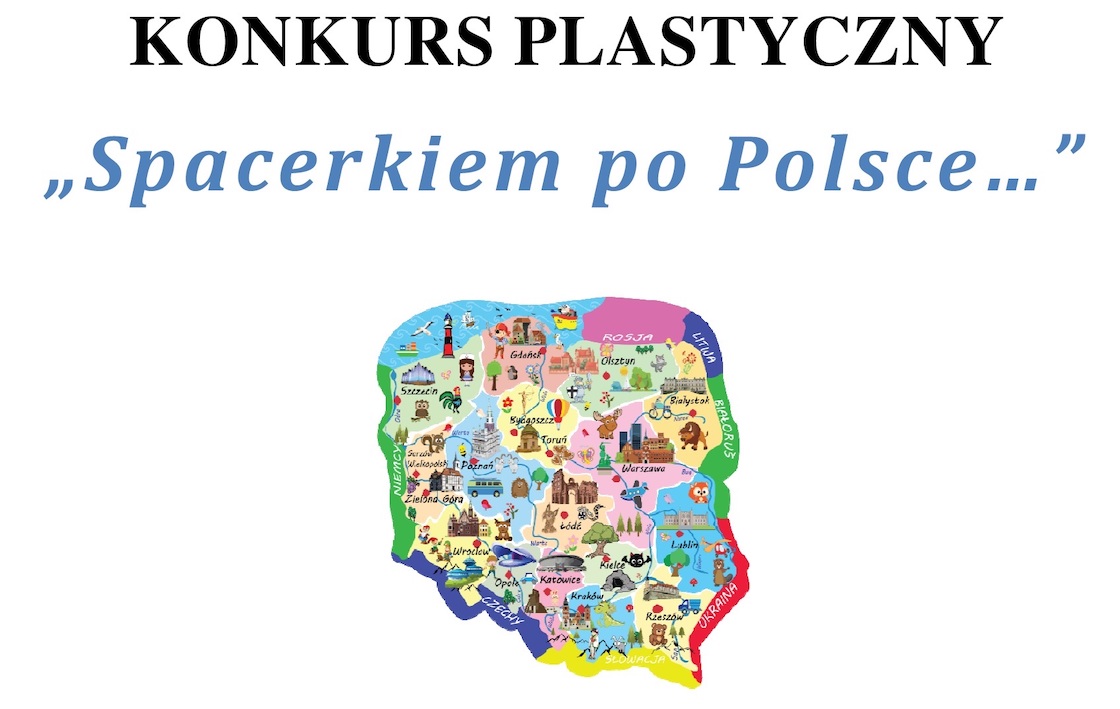 Biblioteka Gminna w Podegrodziu zaprasza na konkurs "Spacerkiem po Polsce..."
