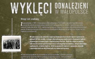 "Wyklęci odnalezieni w Małopolsce" - wystawa
