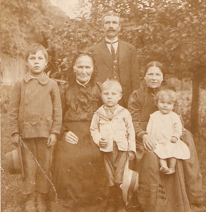 Karol Czernkowski z rodziną