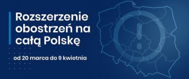 Obostrzenia w całej Polsce od 20 marca!