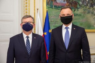 Andrzej Duda przyjął w Pałacu Prezydenckim marszałka Małopolski Witolda Kozłowskiego