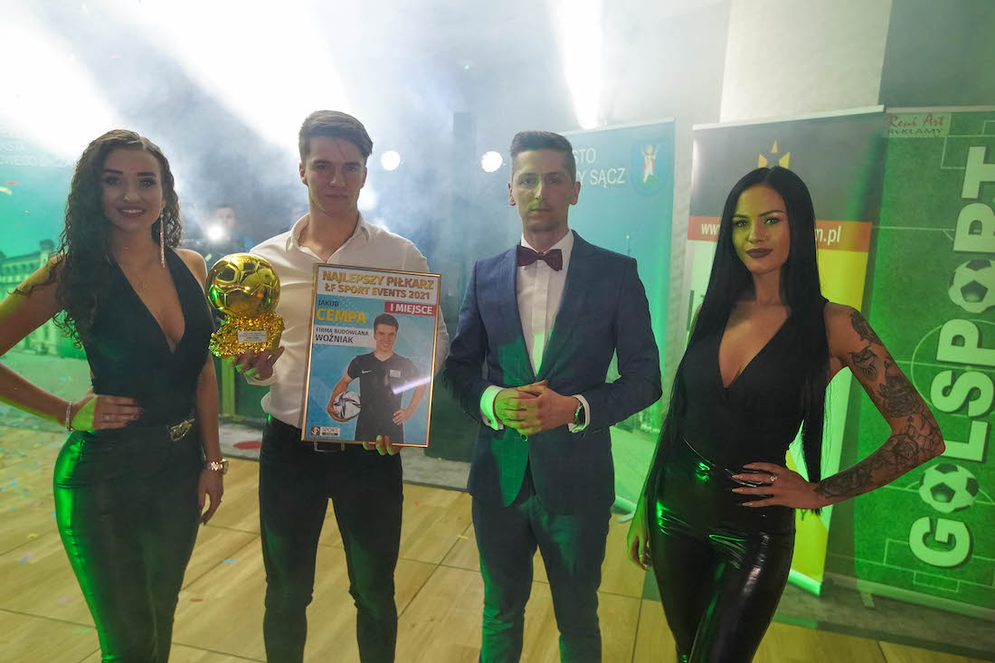 Jakub Cempa zwycięzca w kategorii ZŁOTA PIŁKA ŁF SPORT EVENTS 2021