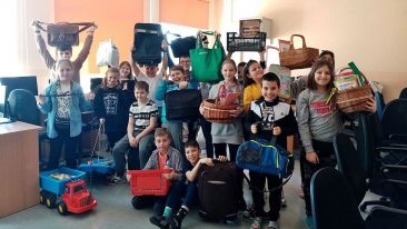 "Dzień bez plecaka" w szkołach gminy Podegrodzie