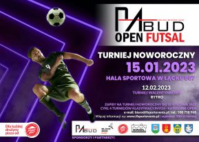 Zapisy na Turniej Noworoczny Pabud Open Futsal