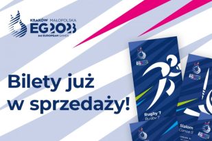Wczoraj ruszyła sprzedaż biletów na Igrzyska Europejskie Kraków-Małopolska 2023