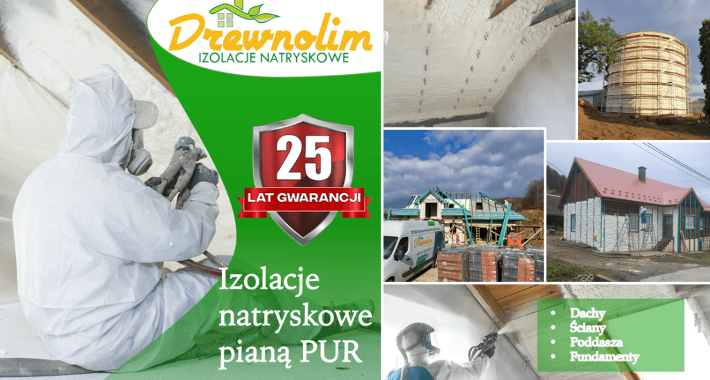 Drewnolim - izolacje natryskowe pianą PUR