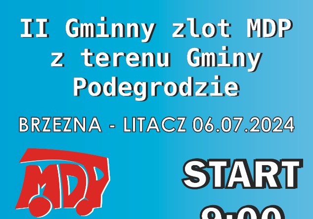 II Gminny zlot MDP z terenu Gminy Podegrodzie