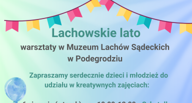 SIERPNIOWE WARSZTATY W MUZEUM