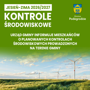 Kontrole środowiskowe w sezonie jesienno-zimowym 2026/2027