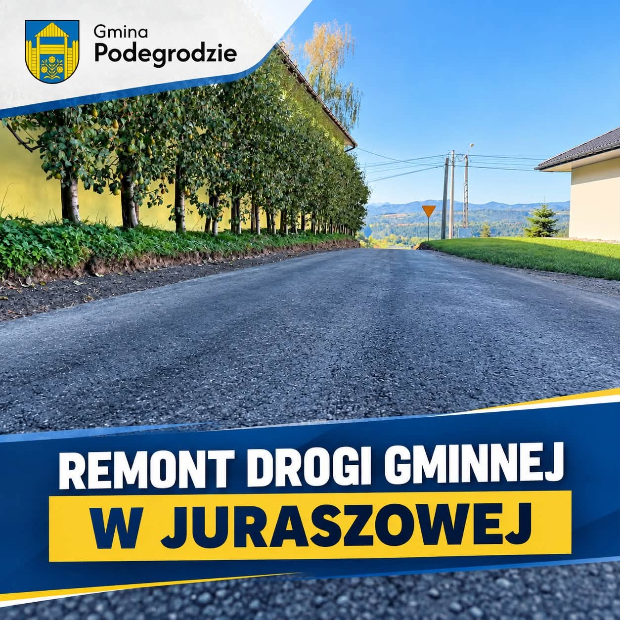 Remont drogi gminnej w Juraszowej