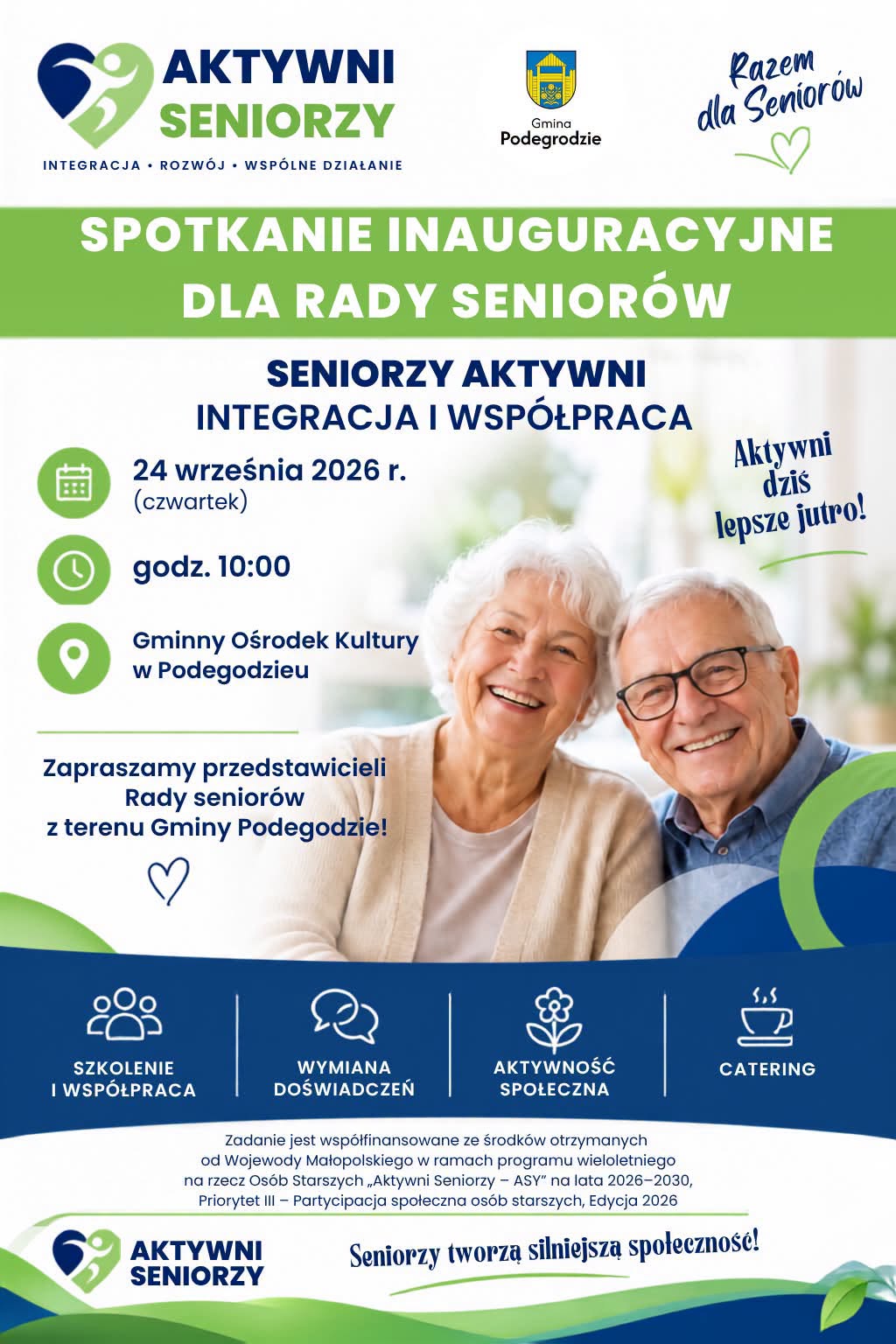 Spotkanie inauguracyjne dla Rady Seniorów